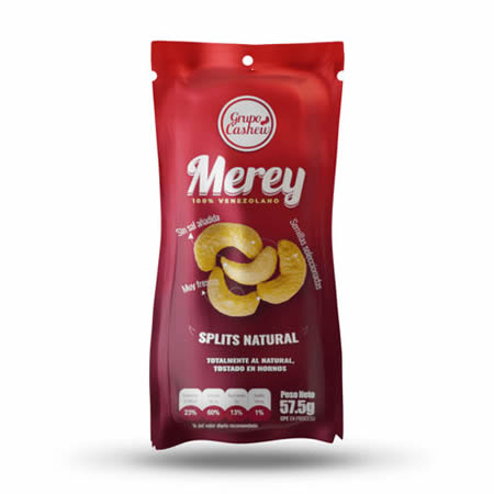 [MSNPOU57] (57gr) MEREY SPLITS TOSTADO NATURAL (exento)